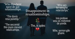 Best Disappointed Quotes for Relationships