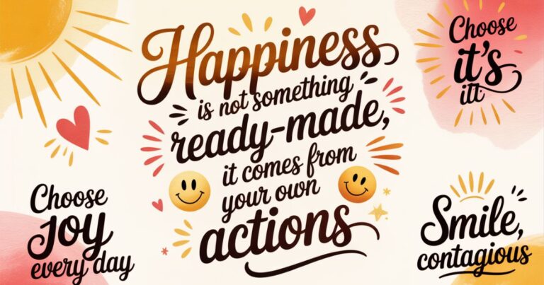 Happiness Quotes To Make You Smile