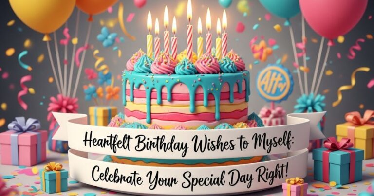 Heartfelt Birthday Wishes to Myself