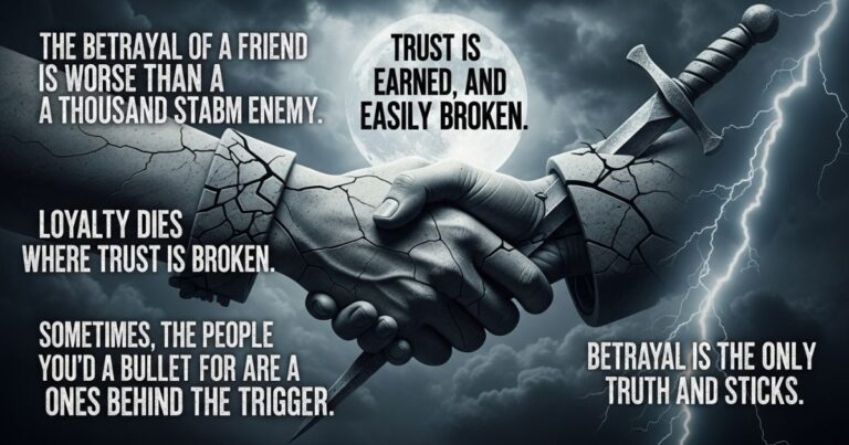 Powerful Betrayal Quotes About Trust and Loyalty