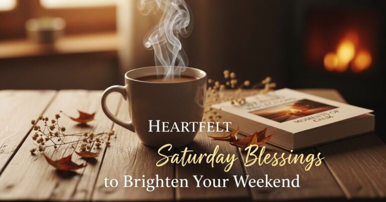 Heartfelt Saturday Blessings to Brighten Your Weekend