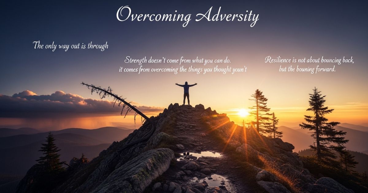 Overcoming Adversity Quotes to Inspire Strength & Resilience