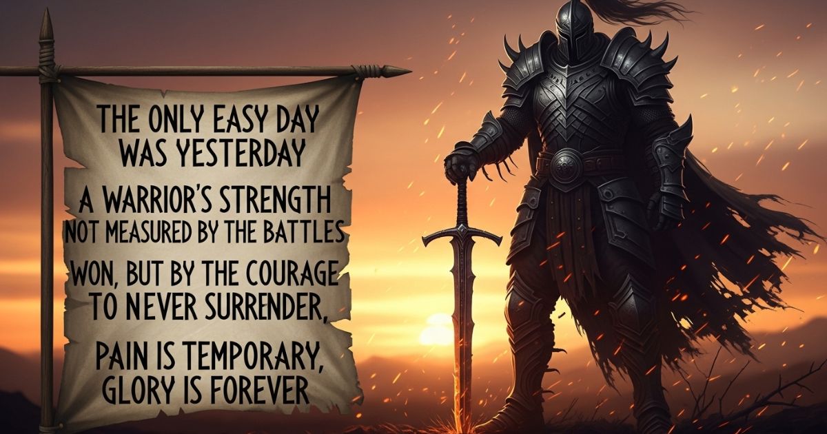 Powerful Warrior Quotes