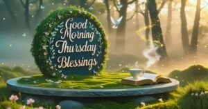 Good Morning Thursday Blessings, Prayers
