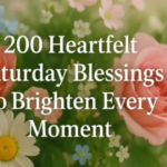 Heartfelt Saturday Blessings