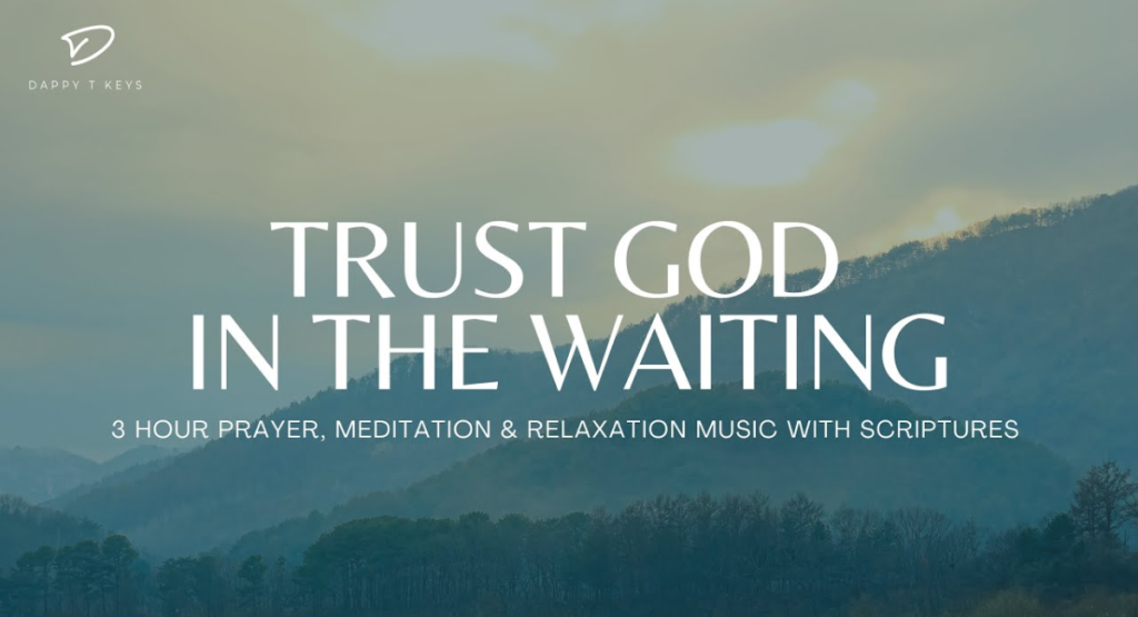 Prayer to trust God rather than become anxious