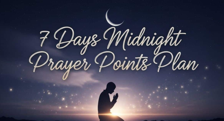 Midnight Prayer Points and Blessings