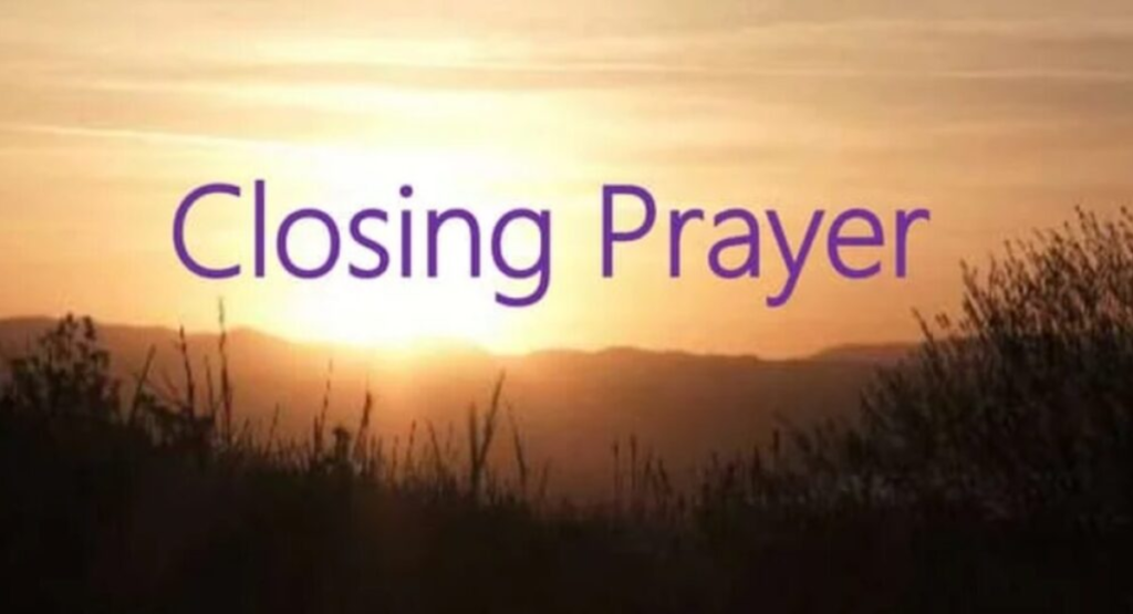 A Closing Blessing Over the Givers