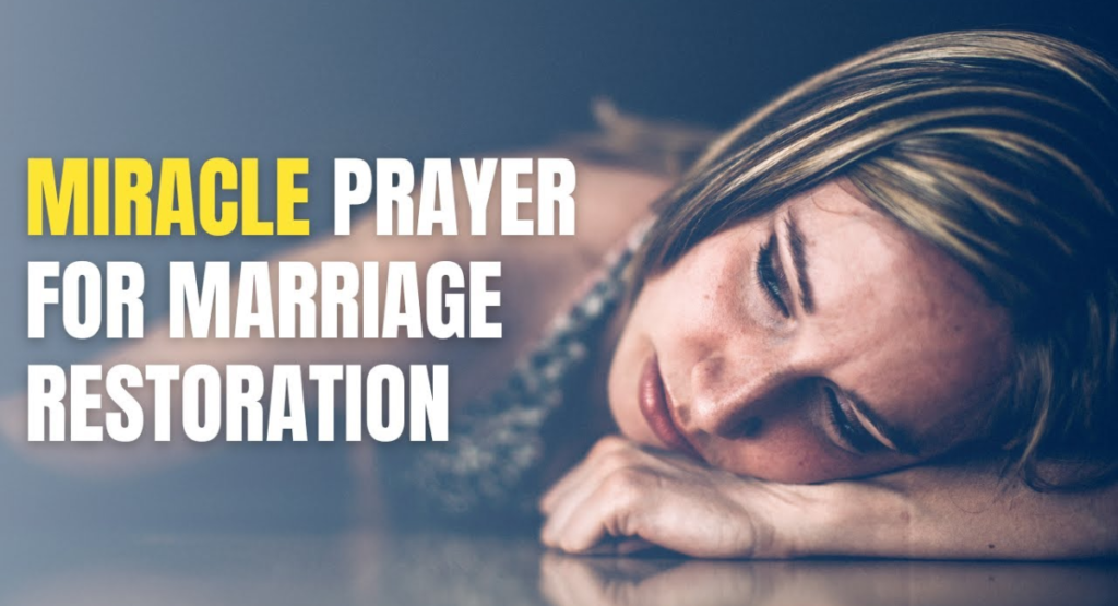 A Miracle Prayer for the Swift Restoration of Marital Harmony