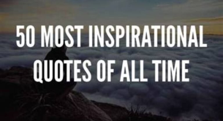 Best Inspirational Quotes