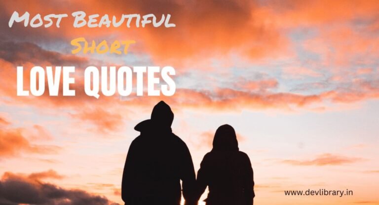 Best Short Love Quotes