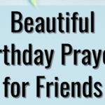 Birthday Prayer to a Friend