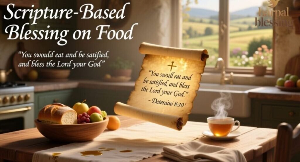 Blessing the Food, Nourishment, and Daily Bread of the Household