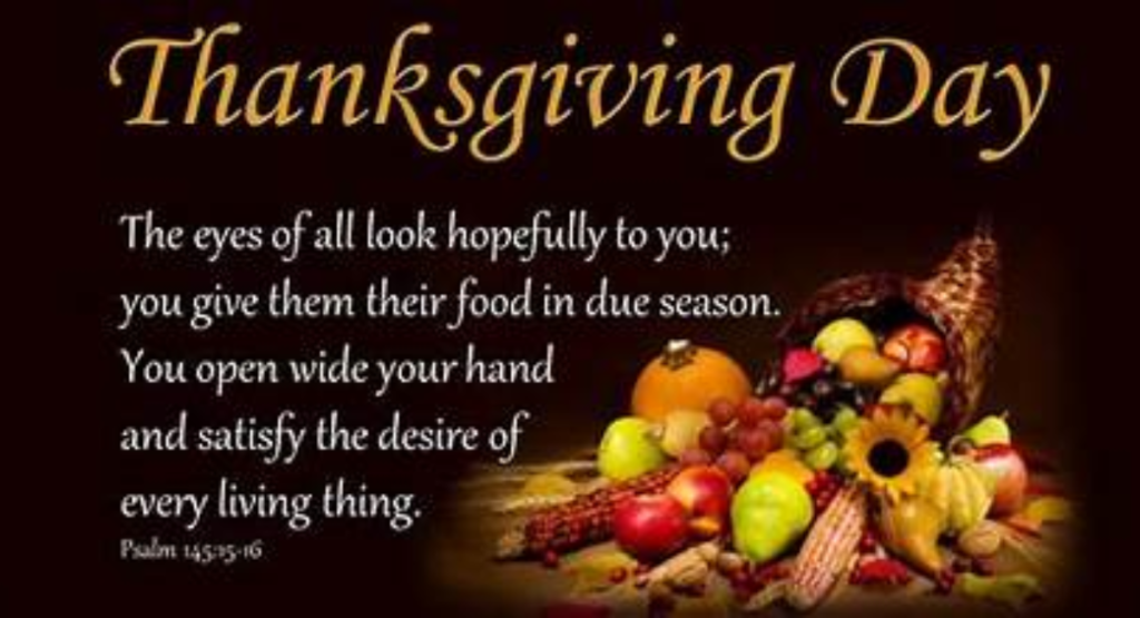 Brief Thanksgiving Messages on God's Daily Provision