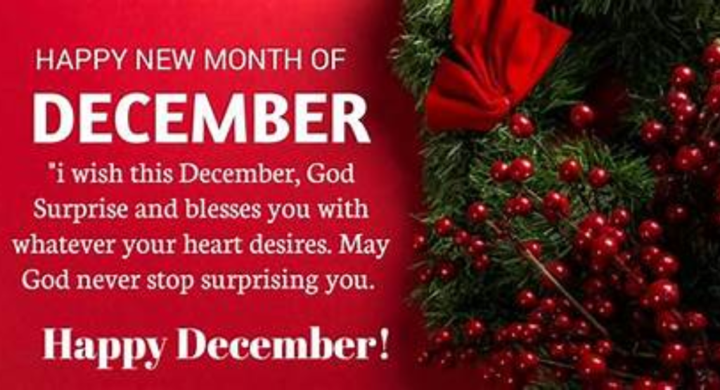 Deeply Emotional December New Month Wishes for Family