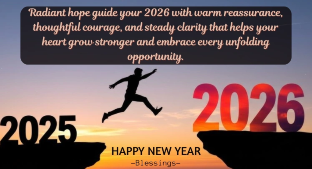 Encouraging Blessing Happy New Year Wishes for Hard Times