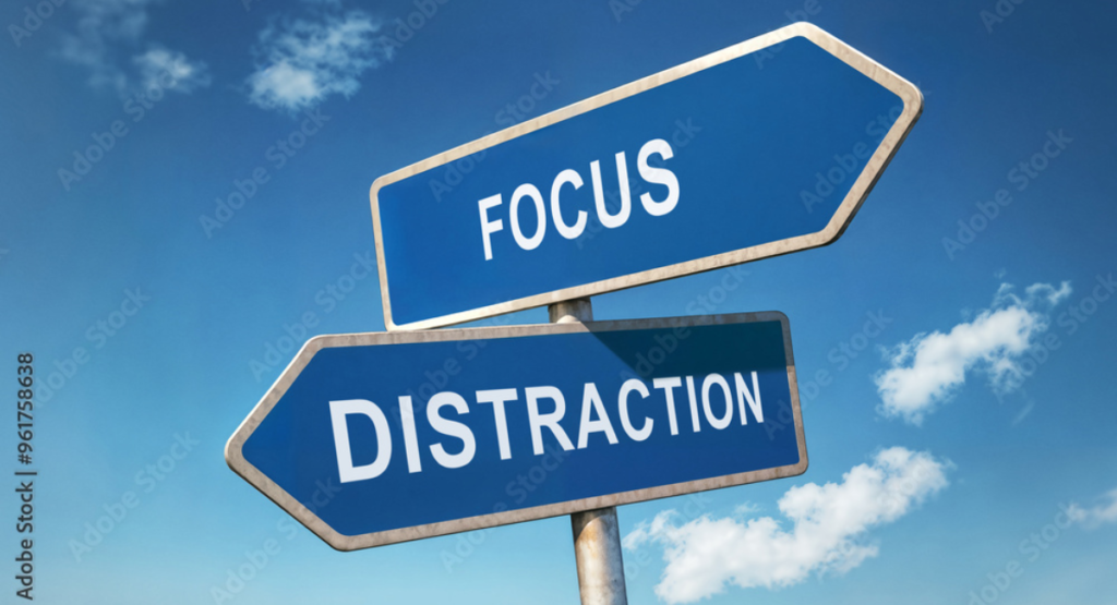 Focus, Concentration, and Elimination of Distractions