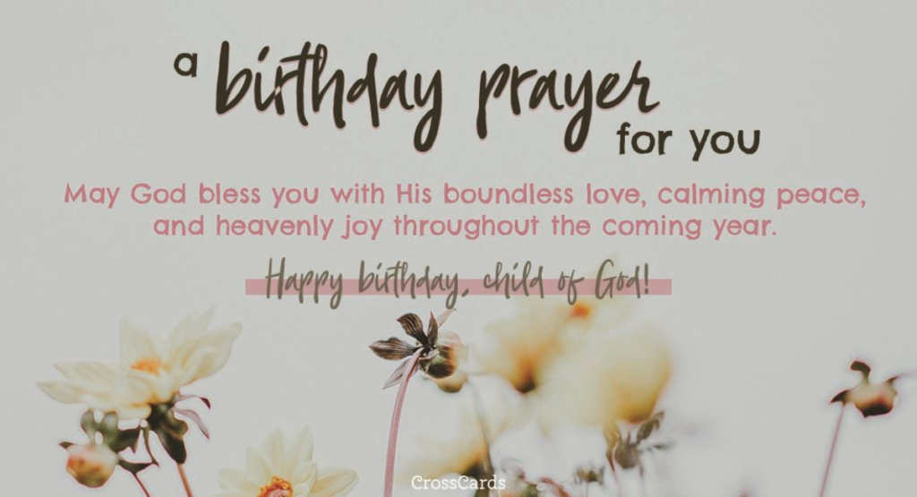 Loving Birthday Prayer to a Friend for Spiritual Discernment