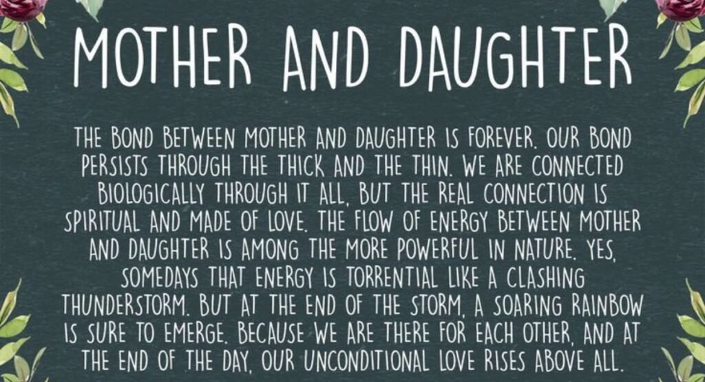 Mother and Daughter Quotes 