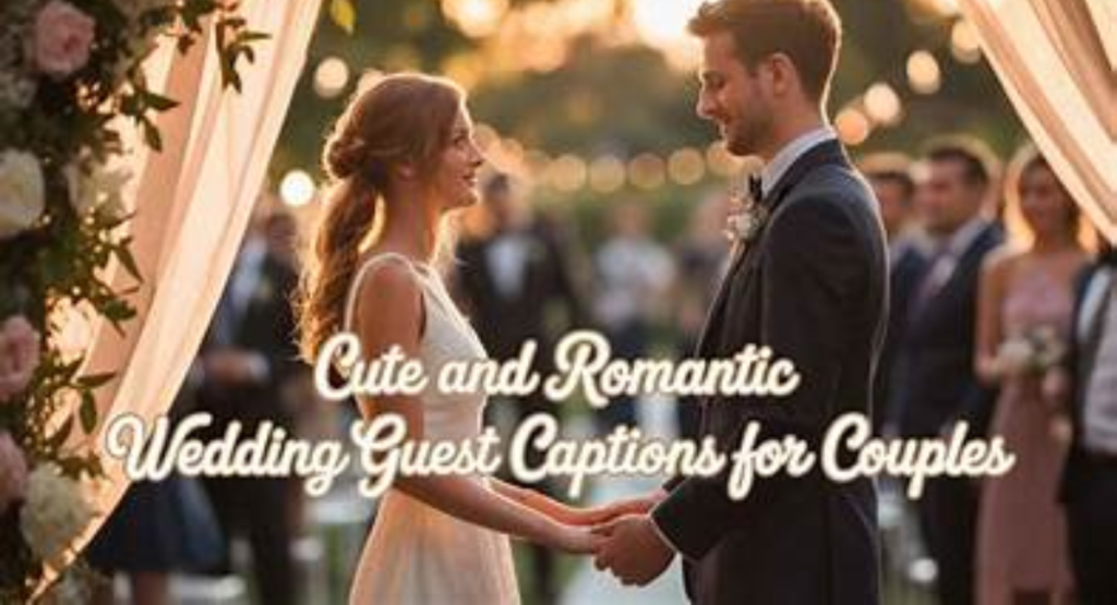 Romantic Wedding Captions for Guests