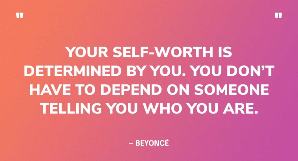 Self-Worth Quotes for Self Love