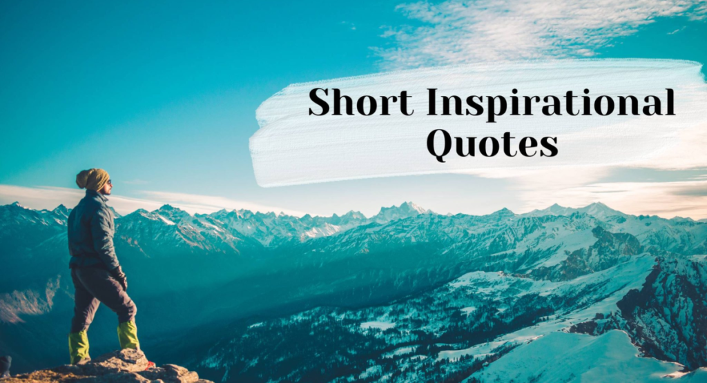 Short Motivational Quotes for Instagram