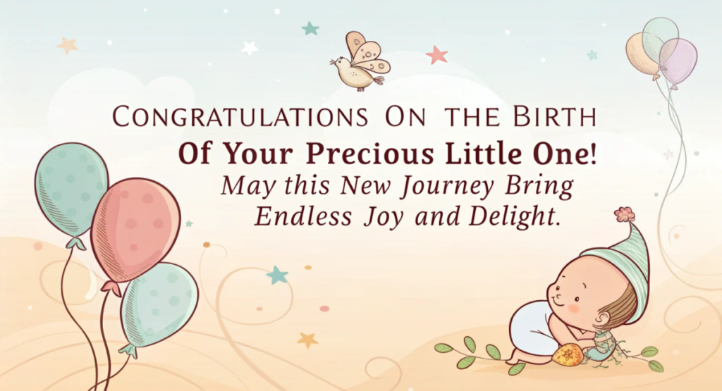 Sweet and Simple Blessings for a New Baby