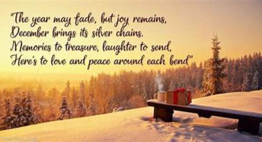 Triumphant December New Month Wishes to Close the Year with Victory