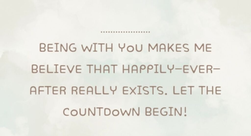 Wedding Countdown Instagram Quotes
