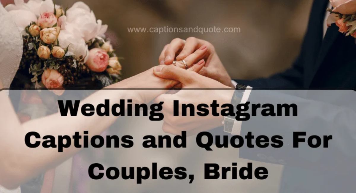Wedding Quotes for Instagram